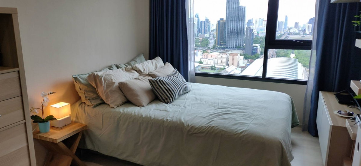 รูป Just available Life Asoke Condo FOr rent High Floor nice view - รูปที่ 6/14