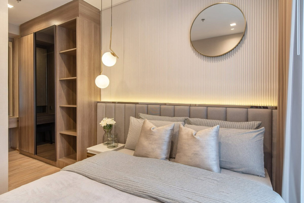 รูป 🏢 ห้องรีโนเวทใหม่ โทน Warm Minimal Japandi พร้อมอยู่ The Line พหล–ประดิพัทธ์ (สะพานควาย)🌟 - รูปที่ 4/8