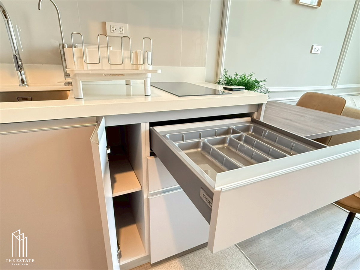 รูป For rent Whizdom The Forestias (Destinia) ห้ชั้นสูง วิวโล่งโซนชานเมืองสบายตา  ห้องตกแต่งสไตล์อบอุ่น @30,000 Baht - รูปที่ 8/8