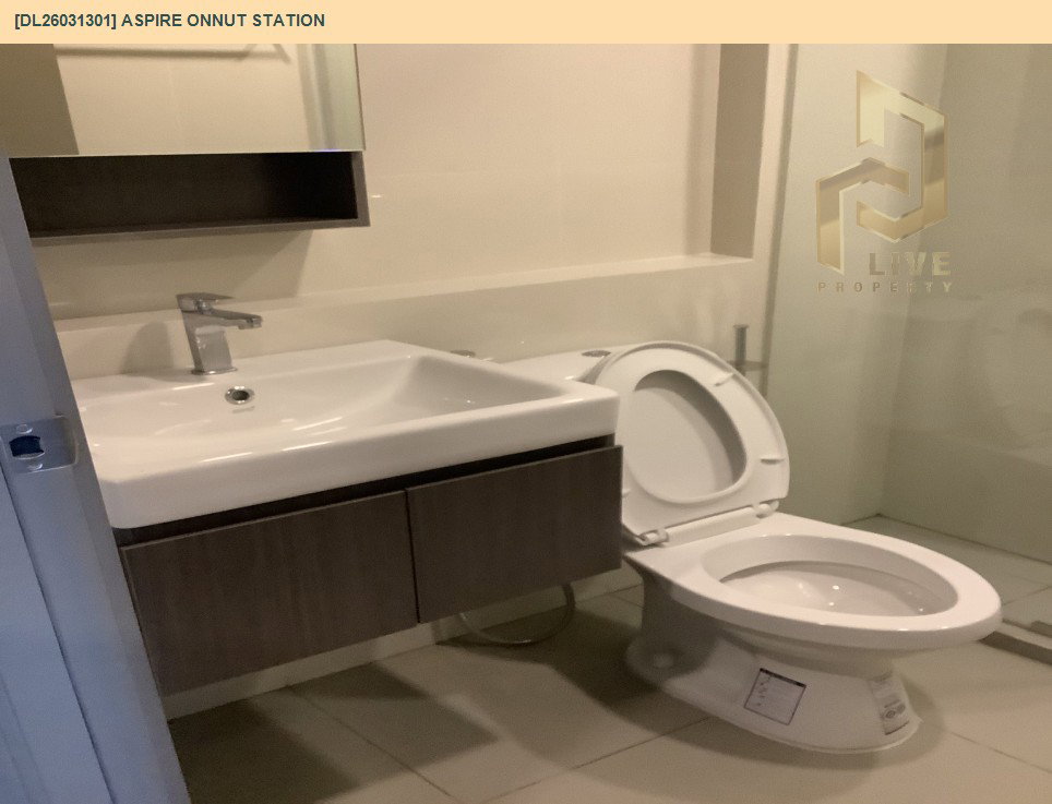 รูป DL26031301 ให้เช่าคอนโด แอสปาย อ่อนนุช สเตชั่น (Aspire Onnut Station) ใกล้ - พร้อมเข้าอยู่ โทรด่วน 0656259498 LineID @257sxzzu - รูปที่ 9/10
