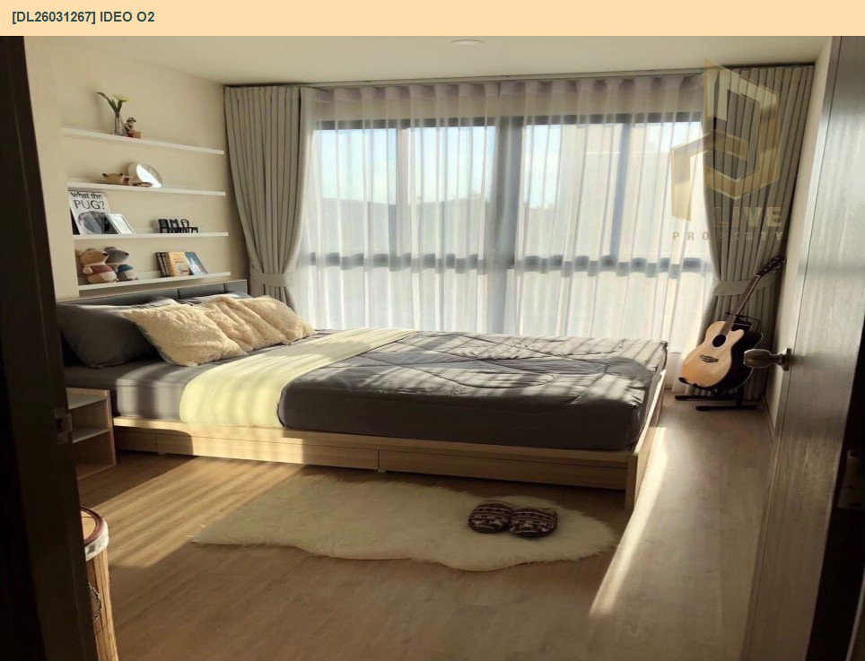 รูป DL26031267 ให้เช่าคอนโด ไอดีโอ โอทู (IDEO O2) ใกล้ BTS บางนา พร้อมเข้าอยู่ โทรด่วน 0653619502 LineID @897iyzll - รูปที่ 2/11