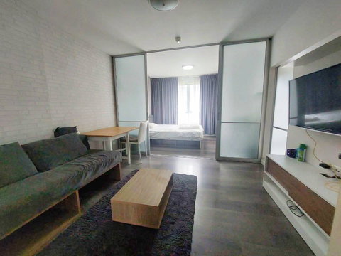 Condo for Rent: D Condo Campus Resort Bangna, 5th floor, fully furnished, ready to move in. Near ABAC University Bangna. 