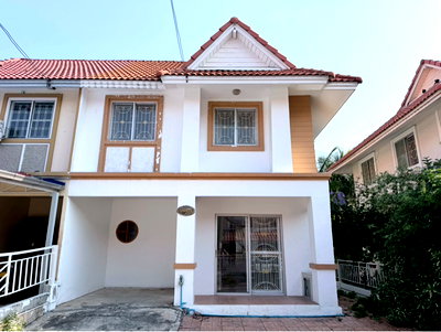 บ้านแฝด สมุทรปราการ : ขายบ้านแฝด 2 ชั้น โครงการพฤกษา พนาลี 34 – ประชาอุทิศ 90 บ้านสภาพดี พร้อมอยู่ หลังบ้านติดคลอง บรรยากาศเงียบสงบ เป็นส่วนตัว