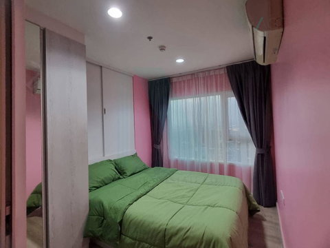 🚩 ให้เช่าคอนโด แอสปาย เอราวัณ อาคาร 1 ชั้น 30 1 ห้องนอน ขนาด 35.00 ตรม ใกล้ Big C Jumbo สำโรง