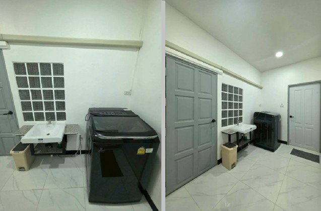 รูป ให้เช่าบ้านเดี่ยว / บ้านแฝด 2 ชั้น ใกล้ MRT ไทรม้า / หมู่บ้านนนทรีปาร์ค ซอยบางรักน้อย 16 /มีเฟอร์นิเจอร์ / อยู่อาศัย หรือ Home Office จดบริษัทได้ - รูปที่ 10/12