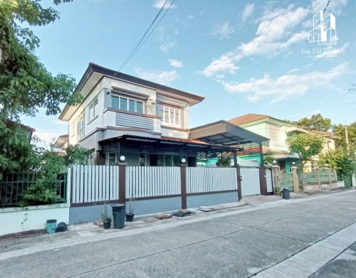 ขายทาวน์โฮม : ขายบ้านเดี่ยวรีโนเวทใหม่ หมู่บ้านชัยพฤกษ์ วัดลาดปลาดุก ติดถนนใหญ่