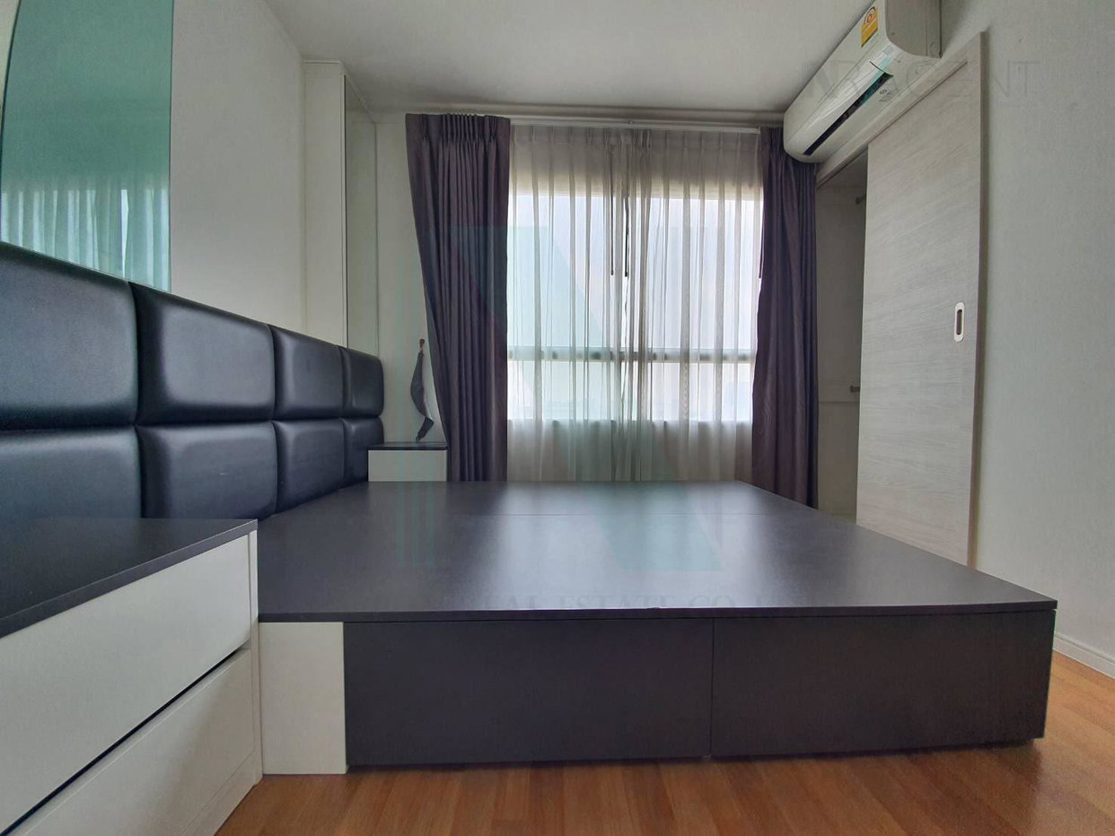 รูป 🚩 ให้เช่าคอนโด ลุมพินี พาร์ค พระราม 9 - รัชดา อาคาร B ชั้น 17 1 ห้องนอน ขนาด 26 ตรม ใกล้ MRT พระราม 9 - รูปที่ 4/8