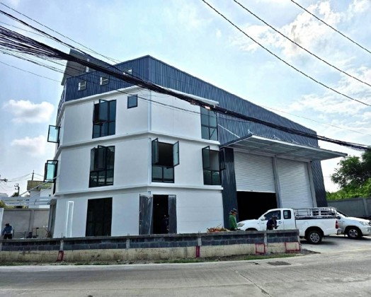 รูป ให้เช่าอาคาร / Home Office + พื้นที่เก็บของ Storage / ติดถนน รัตนาธิเบศร์ ใกล้รถไฟฟ้าสายสีม่วง สถานีไทรม้า / จอดรถ 9 คัน / จดบริษัทได้ - รูปที่ 1/9