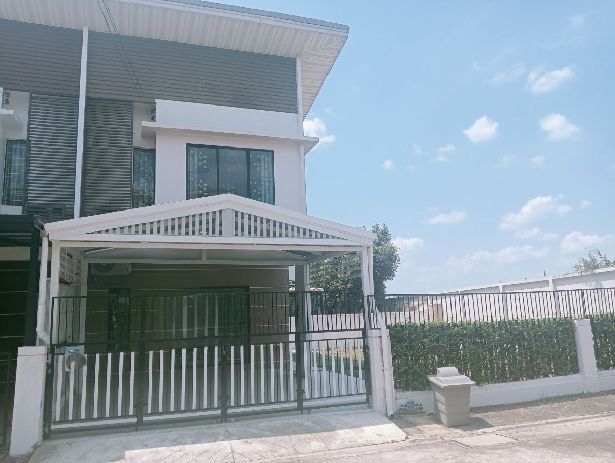 รูป 🔥🏡เช่า ทาวน์โฮม 60 ตร.ว โมดิวิลล่า บางนา บางเสาธง สมุทรปราการ ซอยเอแบค ใหญ่ที่สุดในโครงการ  - รูปที่ 2/21