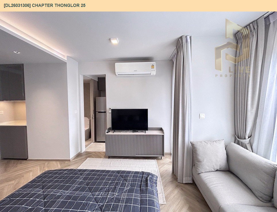 รูป DL26031306 ให้เช่าคอนโด แชปเตอร์ ทองหล่อ 25 (Chapter Thonglor 25) ใกล้ BTS ทองหล่อ พร้อมเข้าอยู่ โทรด่วน 0656133286 LineID @534wlwof - รูปที่ 3/10