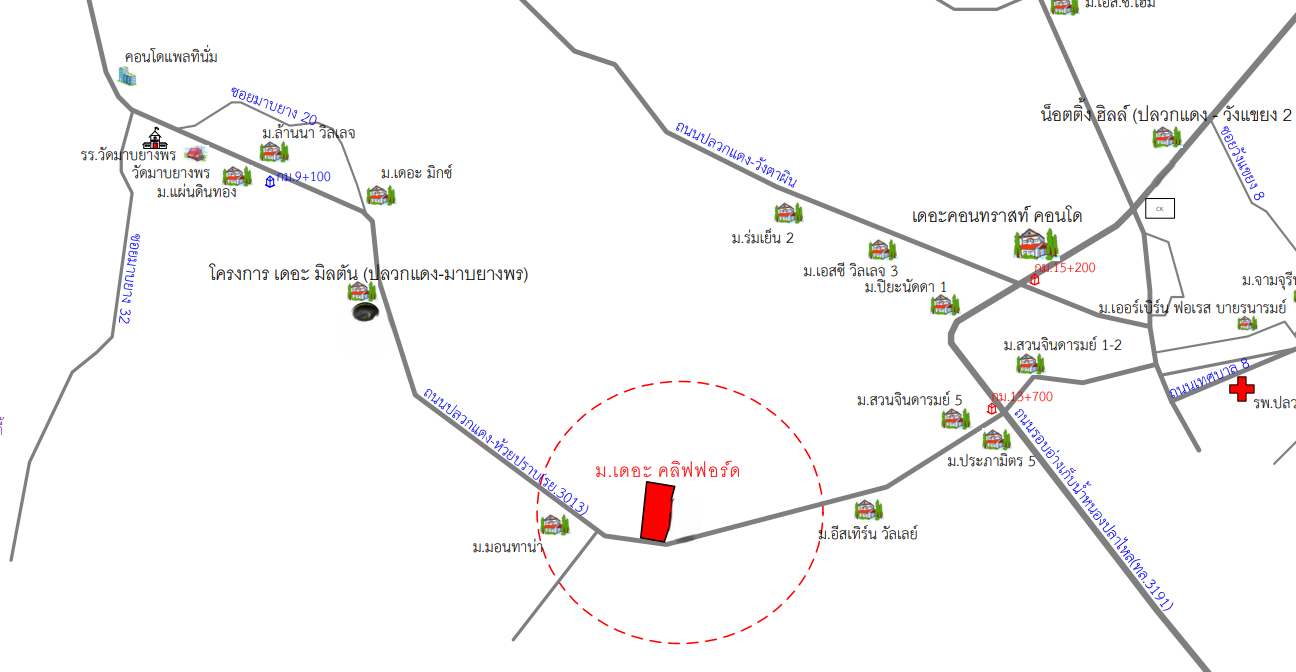 รูป บ้านเดี่ยว, 66.7 ตร.วา, บ้านเดี่ยว โครงการ เดอะ คลิฟฟอร์ด 3 ระยอง, ปลวกแดง, ระยอง, 4.7M - รูปที่ 16/16