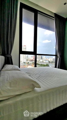 Condos for sale : 1-BR Condo at Chapter Charoennakhorn - Riverside near BTS Krung Thon Buri (ID 2381317)