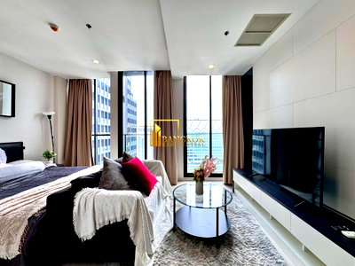 คอนโดให้เช่า : Noble Ploenchit | Chic 1 Bedroom Condo Next to BTS - BR60352CD