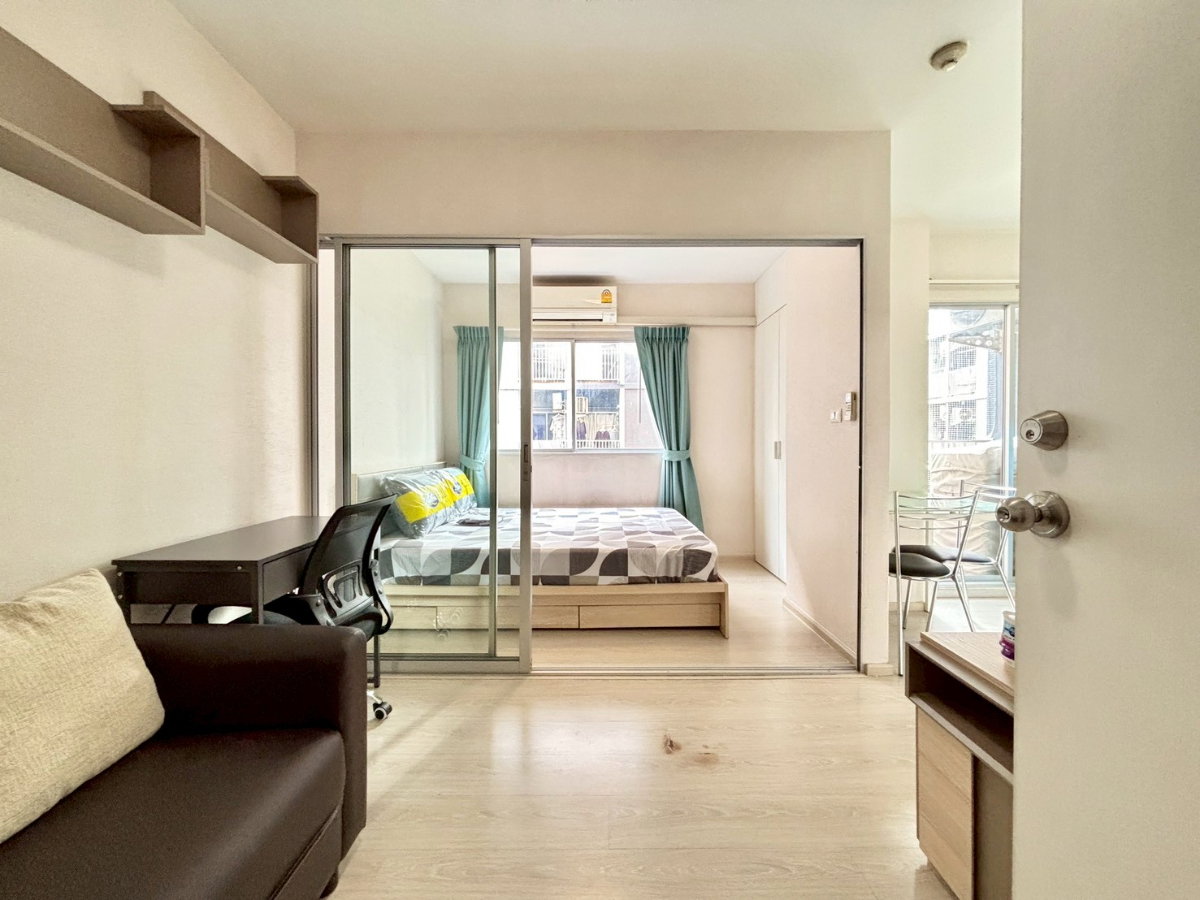 รูป 🟡🔵เฟส2 ห้องสภาพดี🟡🔵 เฟอร์ครบ 7,000 เท่านั้น พร้อมอยู่เลยจ้า - รูปที่ 3/17