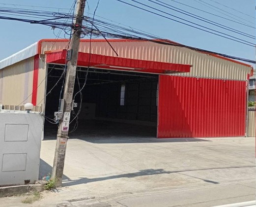 รูป ให้เช่าโกดัง สร้างใหม่ ซอยอุดมสุข เข้าซอยไม่ลึก สุขุมวิท 103 / พื้นที่ 288 ตารางเมตร / ทำเลดีมาก ใจกลางเมือง ใกล้ทางด่วนบางนา / รถใหญ่เข้าออกได้ - รูปที่ 6/9