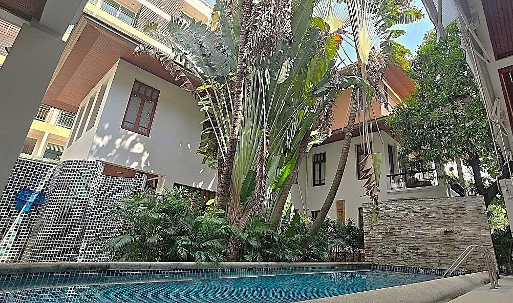 รูป 🏡 บ้านเดี่ยวสไตล์รีสอร์ท พร้อมสระว่ายน้ำส่วนตัว เอกมัย ** NO CO-AGENT ** - รูปที่ 1/25