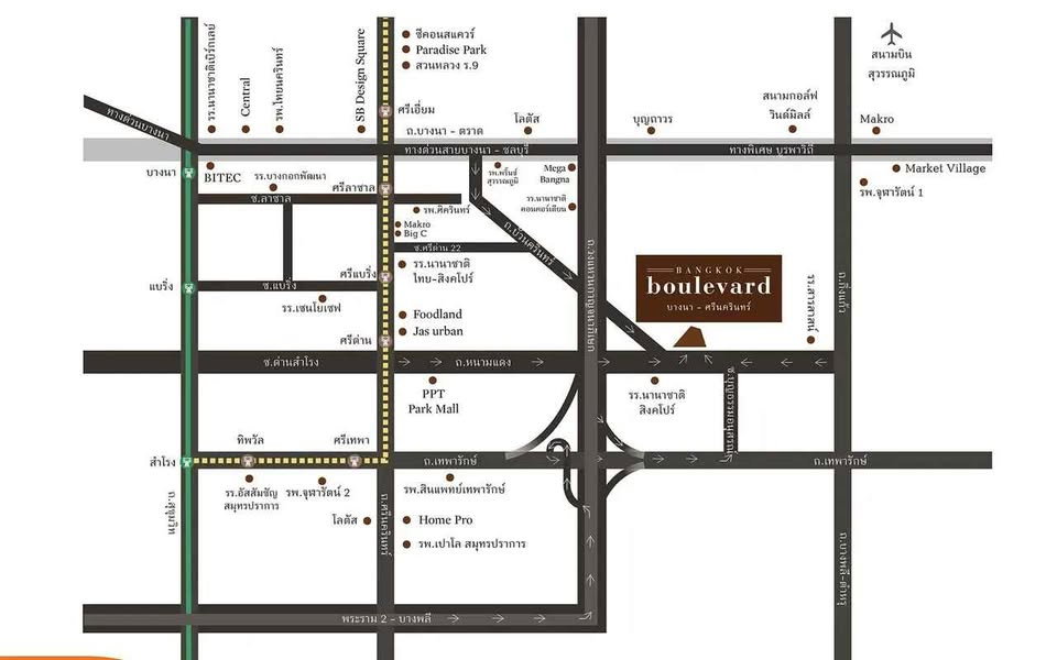 รูป ND0414 ✅ให้เช่า บ้านเดี่ยวในหมู่บ้าน บางกอกบูเลอวาร์ด บางนา-ศรีนครินทร์ ✅ - รูปที่ 25/26