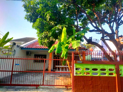 Twin houses for rent แจ้งวัฒนะ 14 : House for rent Single-story semi-detached house, Chaengwattana 14.