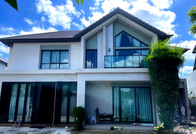 เช่าบ้านเดี่ยว นนทบุรี : เช่าบ้านเดี่ยว 2 ชั่น ม.บางกอก บูเลอวาด พระราม 5 สวย พร้อมอยู่ สนใจแอตไลน์ครับ@841qqlnr