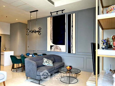 คอนโดให้เช่า : คอนโด 2-ห้องนอน ที่ แอชตัน สีลม ใกล้ BTS ช่องนนทรี (ID 2522281)