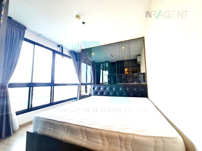 ขายคอนโด : 🔺 ขายคอนโด ไอดีโอ สาทร - ท่าพระ อาคาร 1 ชั้น 19 1 ห้องนอน ขนาด 45 ตรม ใกล้ The Mall ท่าพระ