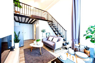 ขายคอนโด : ขาย คอนโด Blossom Condo @ Fashion Beyond ชั้น 19 แบบ Duplex ราคาดี ใกล้แฟชั่นไอส์แลนด์