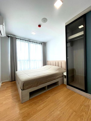 Condos for rent Rangsit Market : 🚆 Sky Train View! Atmoz Kanaal Rangsit | Bldg A, 4th Floor | 26 sqm | Fully Furnished with Washing Machine | 13,000 THB/Month ✨