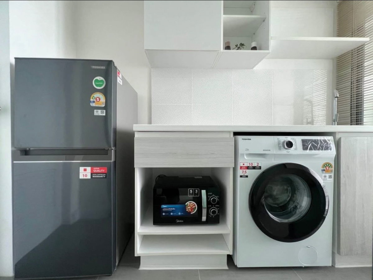 รูป S4 Metro Sky Bangsue - Prachachuen (เมโทร สกาย บางซื่อ - ประชาชื่น)ติดรถไฟฟ้าสายสีแดง และสายสีม่วง 2 ห้องนอน 1 ห้องน้ำ พร้อมเข้าอยู่ - รูปที่ 8/10