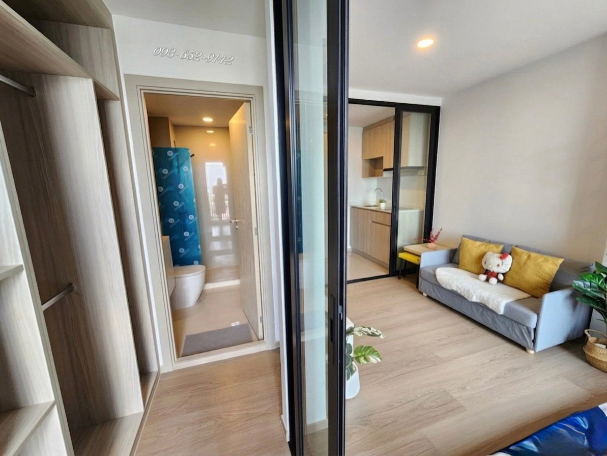 รูป ✨✨✨ ให้เช่าคอนโด Origin Play บางขุนนนท์ (( 11500 ต่อเดือน / ห้องสวยมาก วิวสวน / ถูกสุดในโครงการ )) ติด MRT บางขุนนนท์ - รูปที่ 8/12