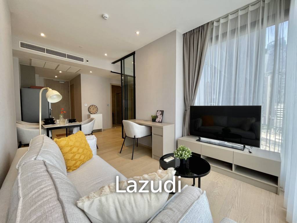 รูป 47.0 ตร.ม.  2 ห้องนอน  1 ห้องน้ำ คอนโดสำหรับ เช่าใน ดินแดง - รูปที่ 3/12