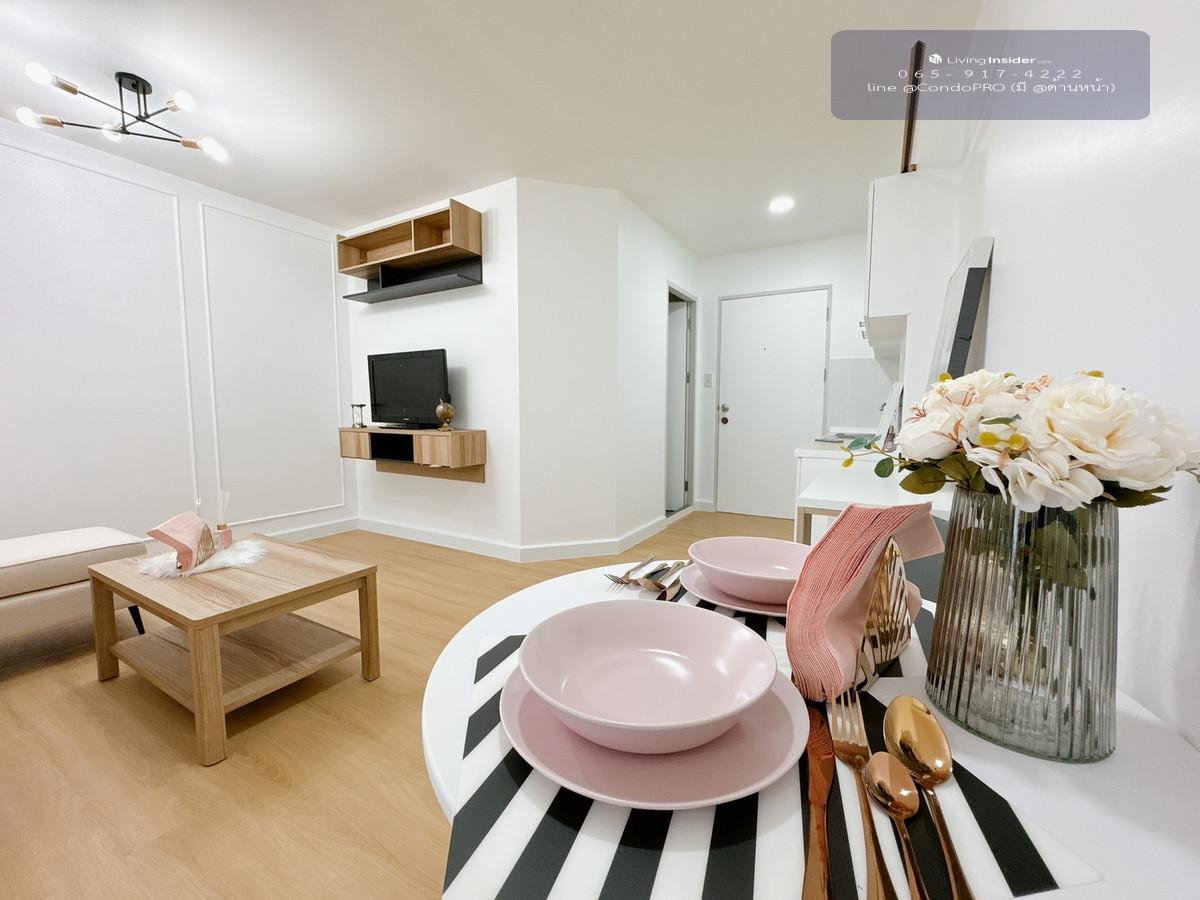 รูป P-1427 🔖บดินทร สวีท โฮม เฟอร์ใหม่ ห้องใหญ่ ทั้งห้อง **เพียง 1.39 ล้าน**🔖 โปรคอนโด ห้องสวยตรงปก สินเชื่อฟรี *0659174222* - รูปที่ 7/8