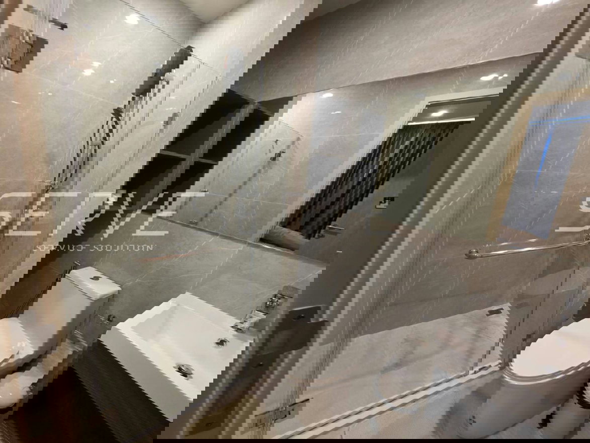 รูป 🔥18K- 1นอน แต่งสวย ชั้นสูงสุด 25+ วิวดีมาก เฟอร์แน่น พร้อมอยู่ คอนโดใหม่ทำเลดีมาก ใกล้ MRT พระราม 9 @ NUE District R9 - รูปที่ 6/6