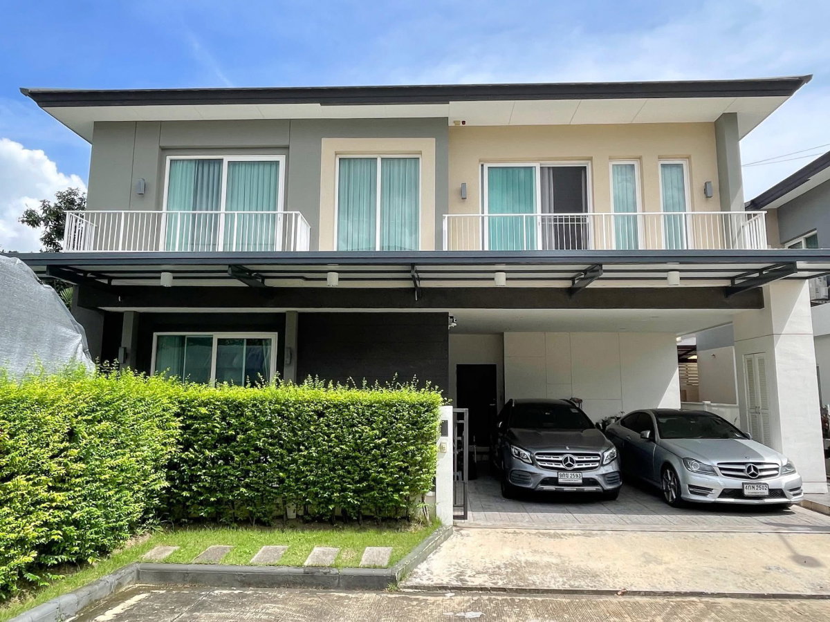 รูป P0607/บ้านเดี่ยวหลังใหญ่ บรรยากาศสงบ The City รามอินทรา พื้นที่กว้าง ฟังก์ชันครบ ราคาพิเศษ - รูปที่ 1/24