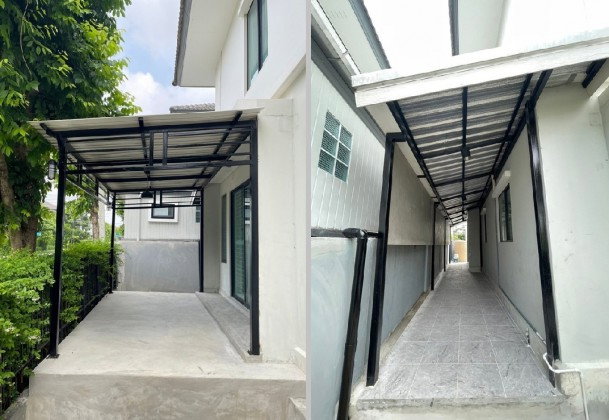รูป  ให้เช่าบ้านเดี่ยว 2 ชั้น หมู่บ้าน พฤกษาดีไลท์ บางนา – ศรีนครินทร์ / ซอยหนามแดง / บ้านหลังมุม / แอร์ 3 เครื่อง / ไม่มีเฟอร์นิเจอร์ / อยู่อาศัย - รูปที่ 9/10