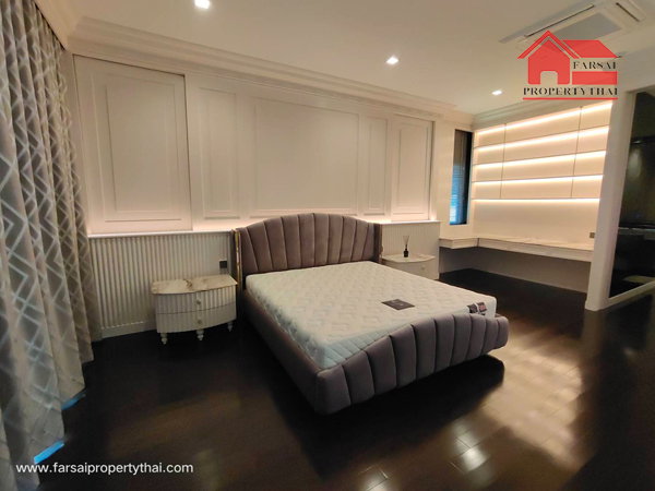 รูป ให้เช่าบ้านคฤหาสน์สุดหรู 2ชั้น เนื้อที่ 153ตร.ว พื้นที่ใช้สอย 604ตร.ม 5ห้องนอน 6ห้องน้ำ ถนนพระราม 9 - กรุงเทพกรีฑา ราคาเช่า 450,000 บ/ด - รูปที่ 13/34