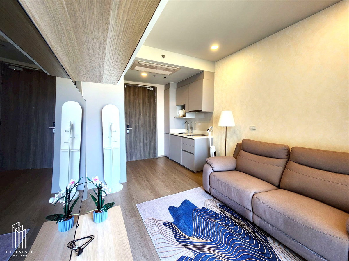 รูป For rent Whizdom The Forestias (Destinia) วิวพื้นที่สีเขียว โล่งสบายตา แต่งครบ @27,000 Baht - รูปที่ 3/11