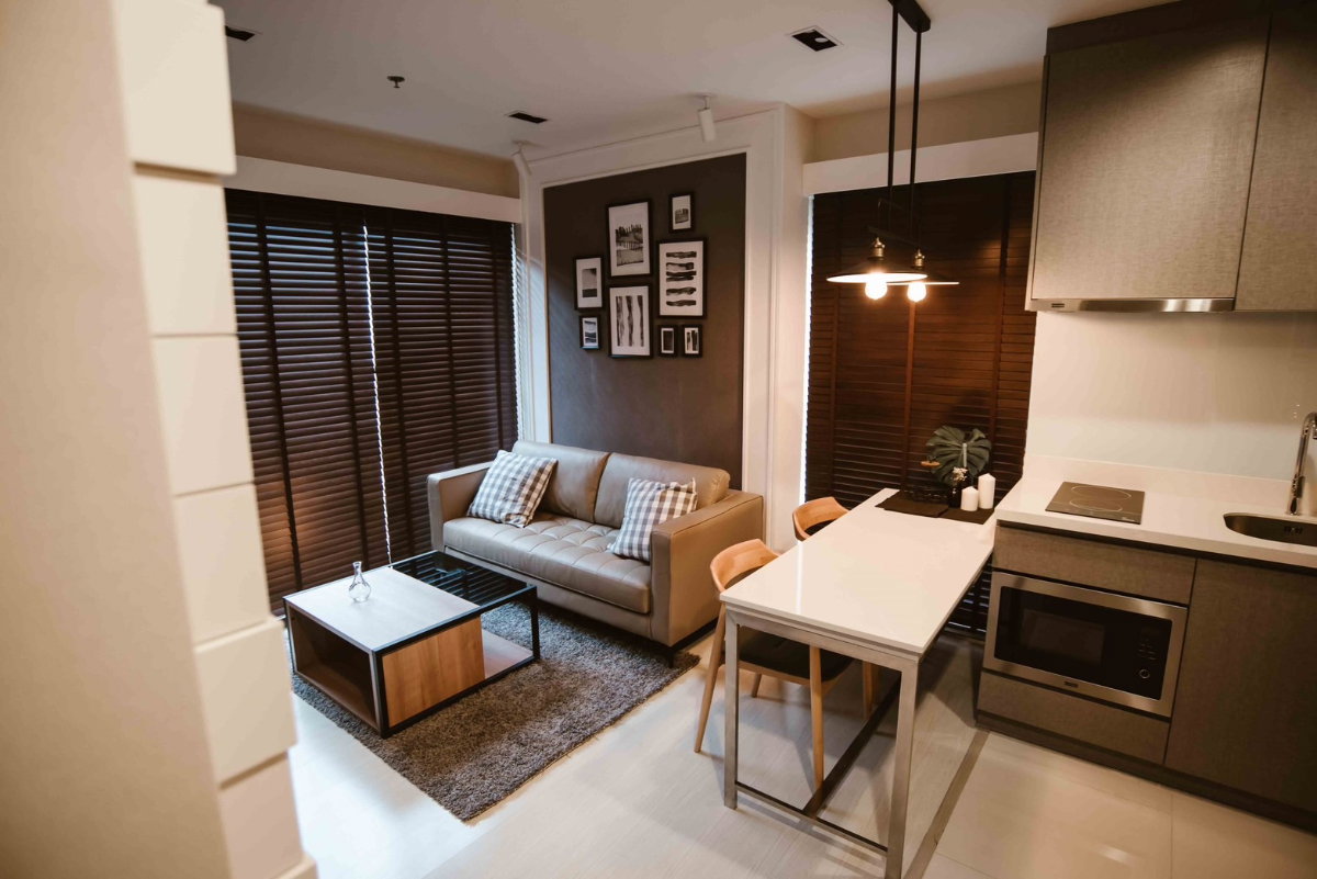 รูป Best Price ‼️ ให้เช่า Rhythm Sukhumvit 36-38 ห้องมุม ตกแต่งสวยน่าอยู่ ราคาดีมาก ชั้นสูง วิวเมือง | Code DS2451 Line : @Dstay - รูปที่ 4/10