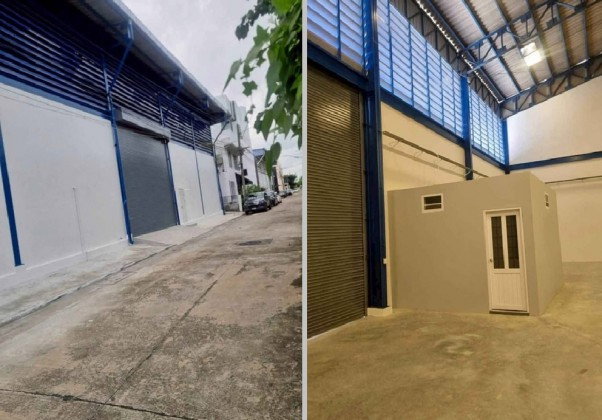 รูป  ให้เช่าโกดังพร้อมออฟฟิศ ถนนเทพารักษ์ เข้าซอย 200 เมตร /ห่าง BTS ทิพวัล 950 เมตร / ใกล้ แยกศรีเทพา (ศรีนครินทร์–เทพารักษ์)  - รูปที่ 7/8