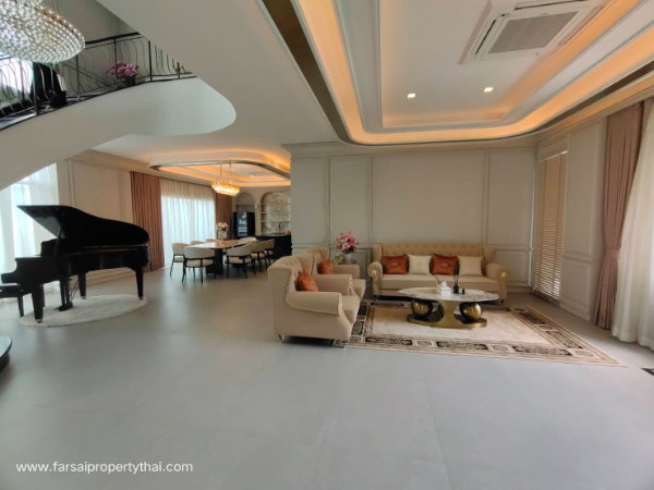 รูป ให้เช่าบ้านคฤหาสน์สุดหรู 2ชั้น เนื้อที่ 153ตร.ว พื้นที่ใช้สอย 604ตร.ม 5ห้องนอน 6ห้องน้ำ ถนนพระราม 9 - กรุงเทพกรีฑา ราคาเช่า 450,000 บ/ด - รูปที่ 34/34