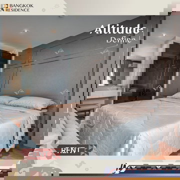 Condo for Rent ⭐ Altitude Define, 25K, 1-Bedroom Fully Furnished, Ready to Move In, Near MRT Sam Yan💚