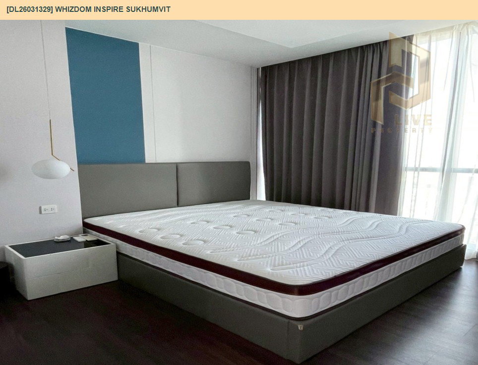 รูป DL26031329 ให้เช่าคอนโด วิสดอม อินสปาย สุขุมวิท (Whizdom Inspire Sukhumvit) ใกล้ BTS ปุณณวิถี พร้อมเข้าอยู่ โทรด่วน 0842740999 LineID @523dslwi - รูปที่ 5/21