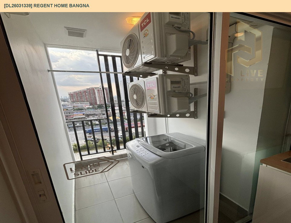 รูป DL26031339 ให้เช่าคอนโด รีเจ้นท์ โฮม บางนา (Regent home bangna) ใกล้ BTS บางนา พร้อมเข้าอยู่ โทรด่วน 0842740999 LineID @523dslwi - รูปที่ 7/11