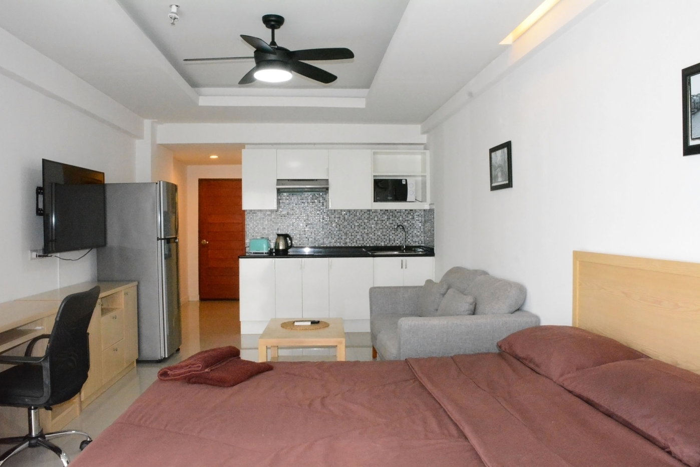 รูป Studio Condo for Rent at Jomtien Beach Condominium in Pattaya - รูปที่ 7/14
