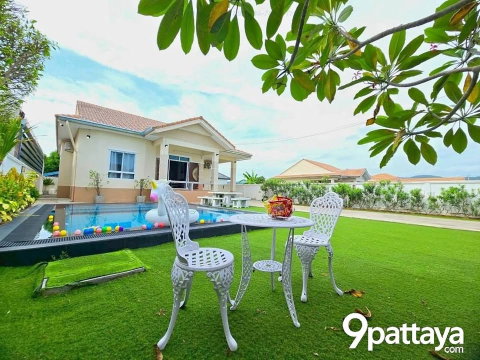 ให้เช่า | Pool Villa สัตหีบ บ้านใหม่ติดสุขุมวิท สระส่วนตัว 