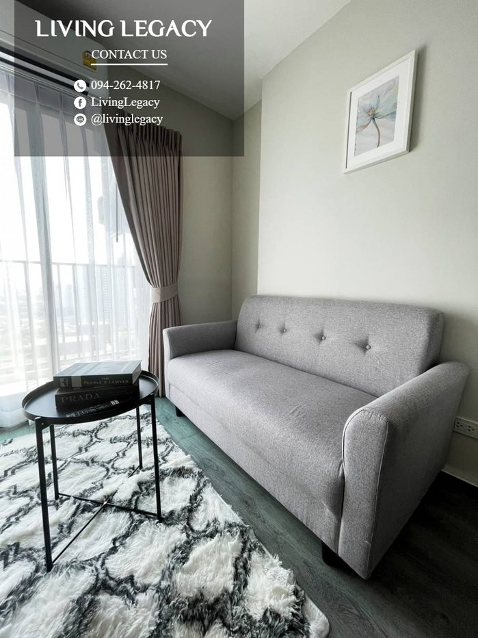 รูป LX78Q379 ให้เช่าคอนโด Rich Park @ Triple Station 29 ตร.ม. ชั้น 30 line id : @livinglegacy - รูปที่ 4/8