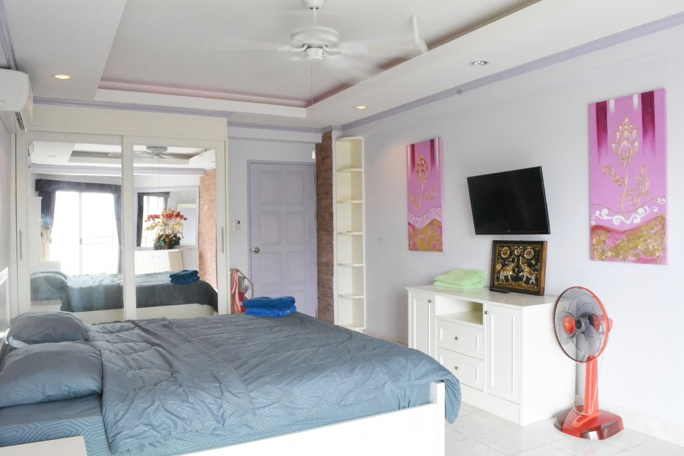 รูป 1 Bed Condo for Rent at Jomtien Beach Condominium in Pattaya - รูปที่ 12/15