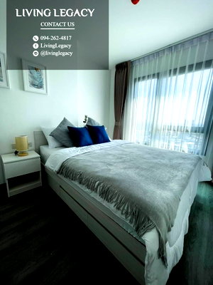 คอนโดให้เช่า : LX78Q379 ให้เช่าคอนโด Rich Park @ Triple Station 29 ตร.ม. ชั้น 30 line id : @livinglegacy