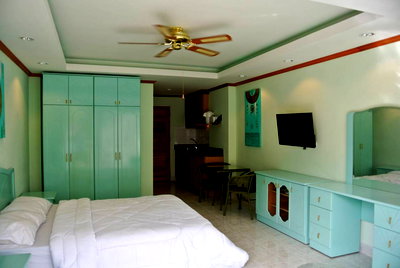 Condos for rent Jomtien Sai 1 : Studio Condo for Rent in Jomtien Pattaya at View Talay 1B