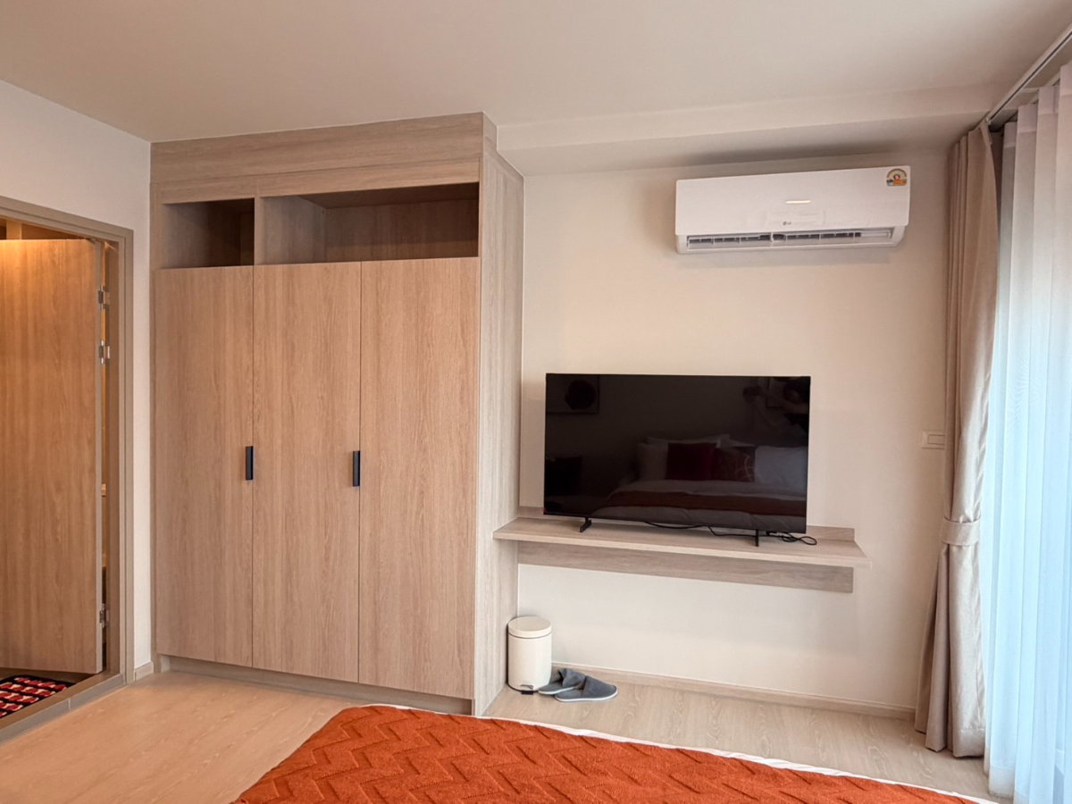 รูป ขาย Dcondo Vivid ม.กรุงเทพ⚡️ 💵ราคาเพียง : 1,893,000/เดือน 🛌ขนาดห้อง : 22 ตรม 🏬ชั้น : 4 อาคาร A ห้องตกแต่งเรียบร้อย - รูปที่ 8/9