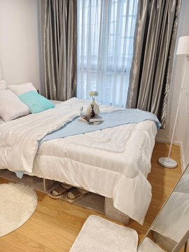 ▶️ปล่อยเช่าคอนโด : Atmoz Kanaal Rangsit (แอทโมซ คาแนล รังสิต) ห้องมือ 1 ว่างพร้อมอยู่ - 2 ห้องครับ